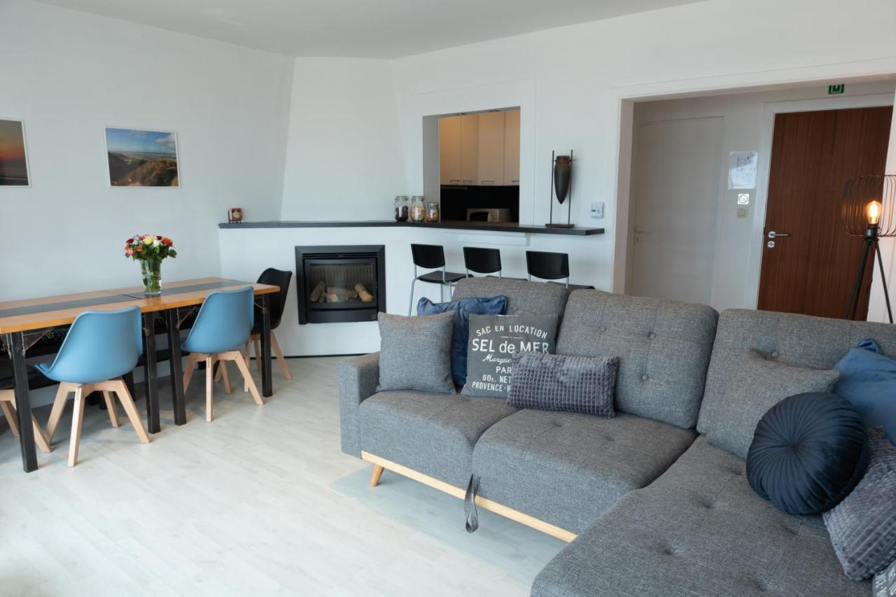 Modern Appartement Met Uniek Zeezicht Koksijde Eksteriør bilde