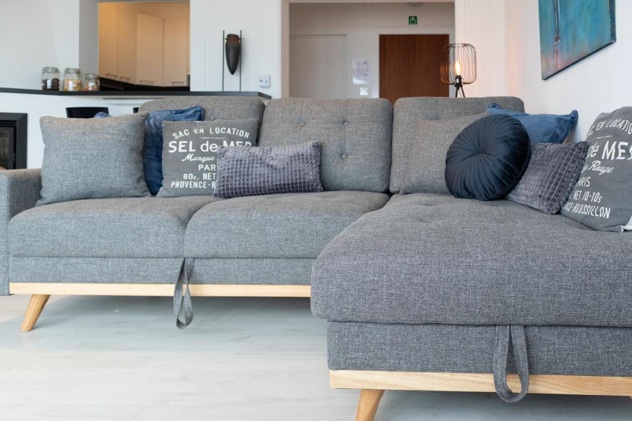 Modern Appartement Met Uniek Zeezicht Koksijde Eksteriør bilde