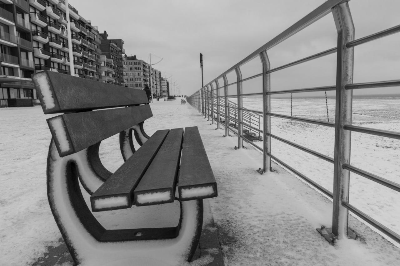 Modern Appartement Met Uniek Zeezicht Koksijde Eksteriør bilde