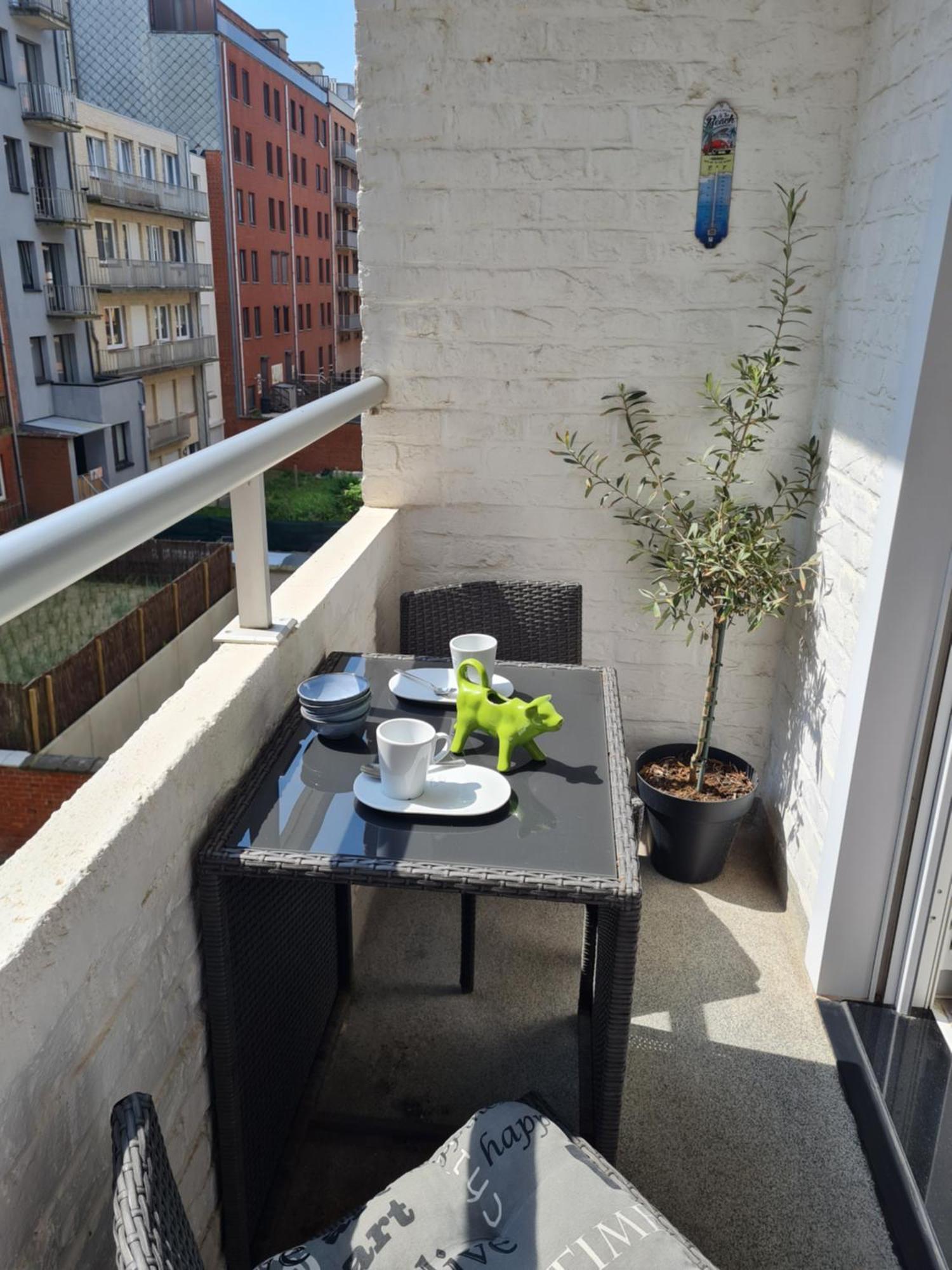 Modern Appartement Met Uniek Zeezicht Koksijde Eksteriør bilde